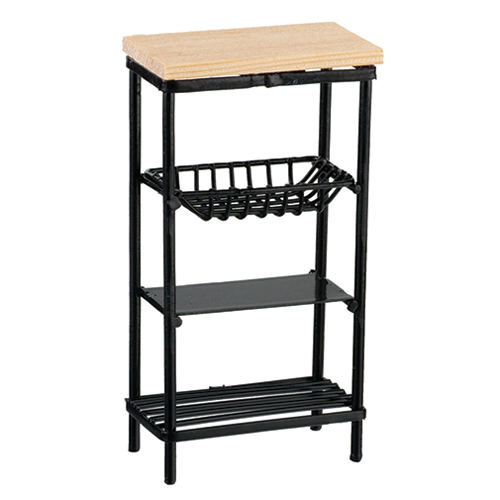 Black Utility Rack